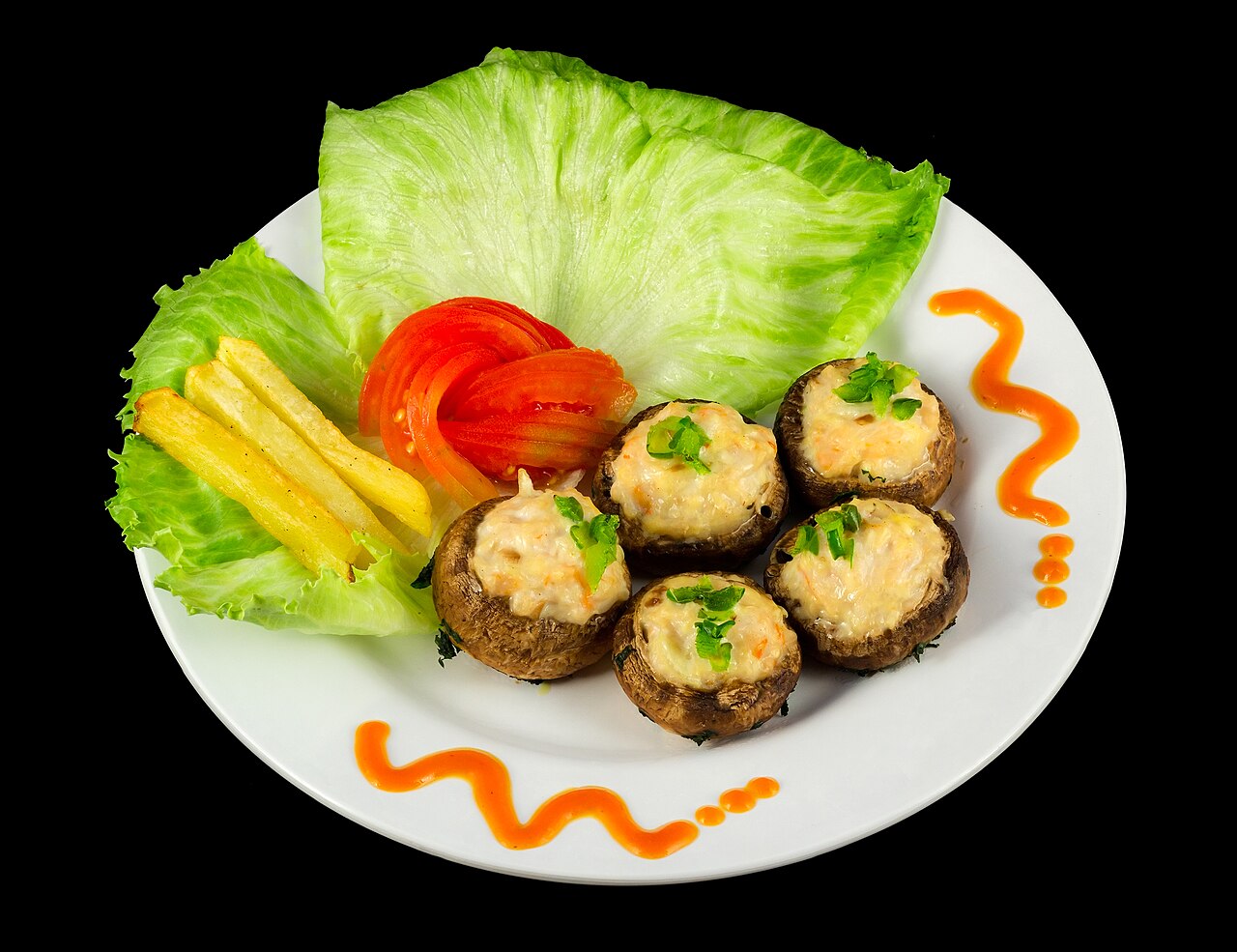 Migmom Stuffed Mushrooms